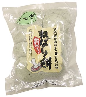 杵つきねばり餅(草) 500g